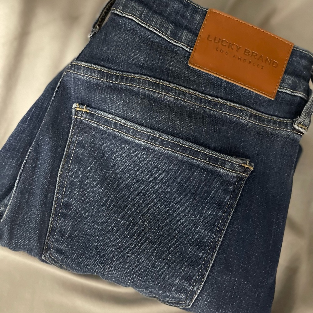 Lucky Brand Blue Lolita Skinny Jeans with Natural Fading